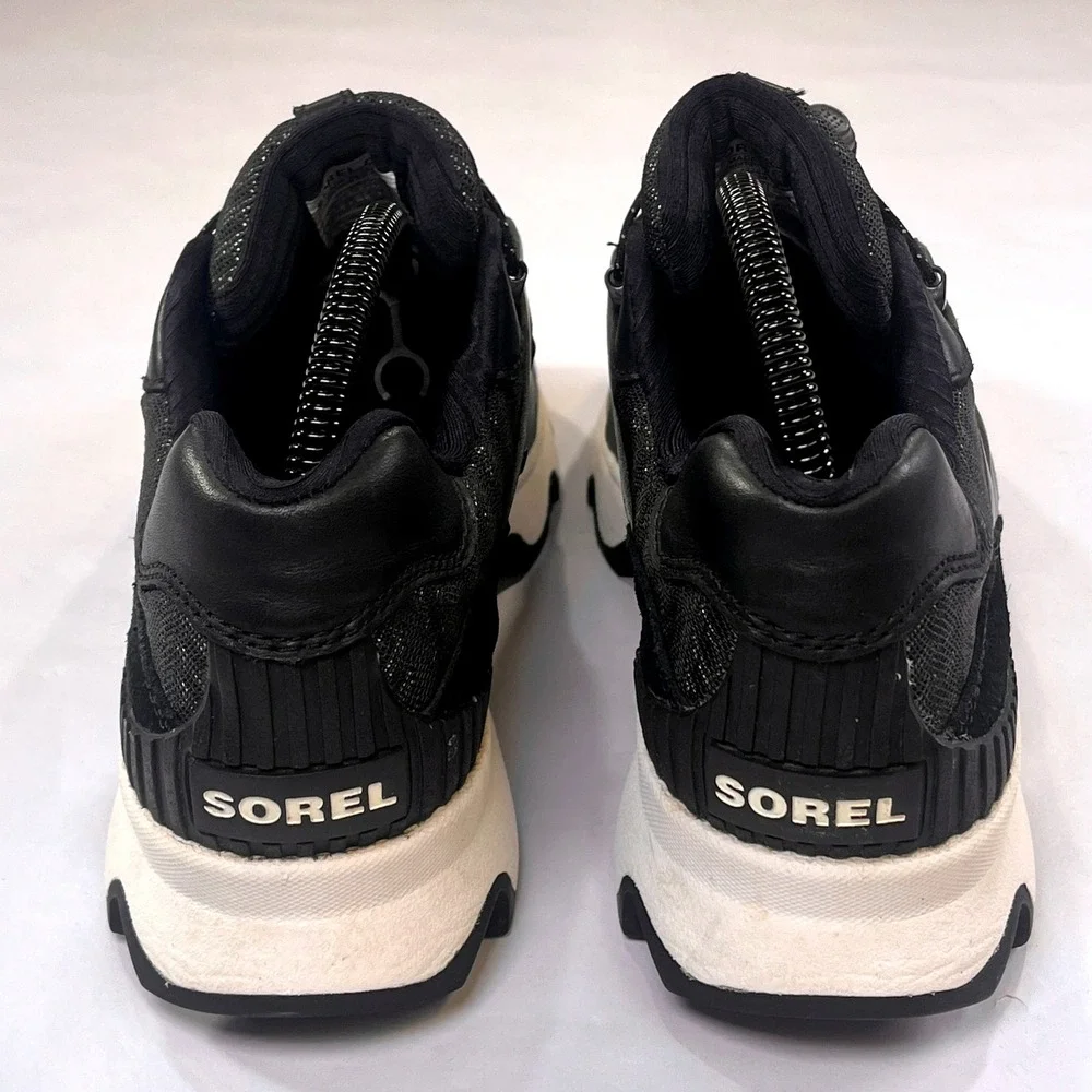 SOREL Kinetic Speed Trainers Womens 8.5 Black‎ Fashion Athletic Shoes Sneakers